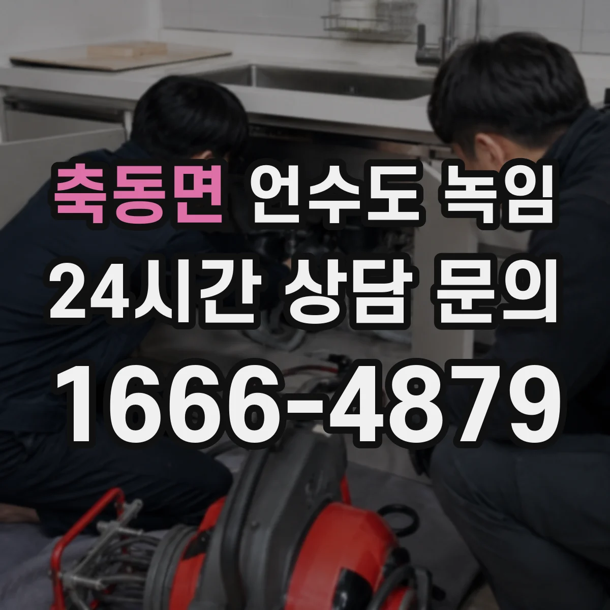 축동면 언수도 녹임