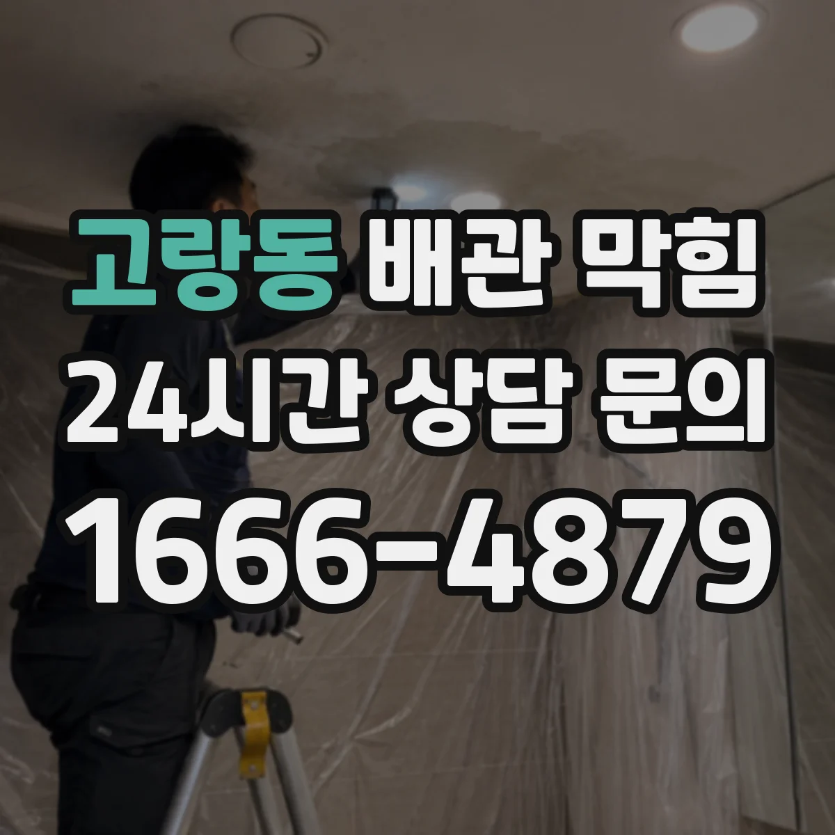 고랑동 배관 막힘