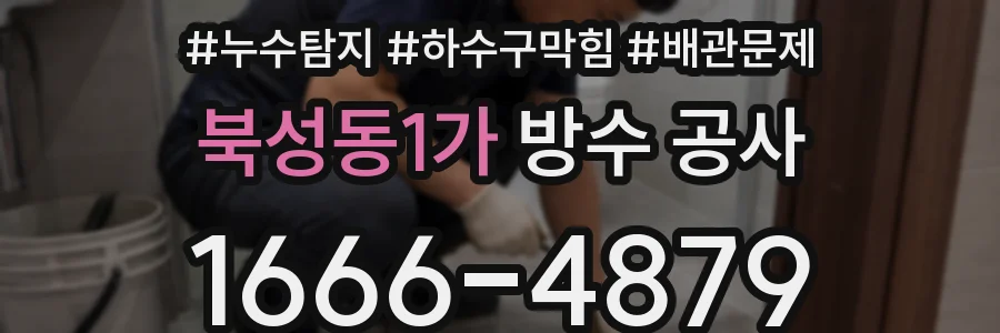 북성동1가 방수 공사