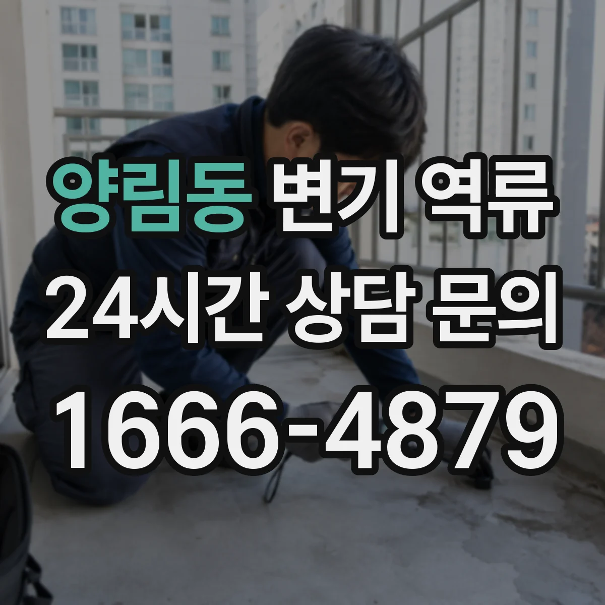 양림동 변기 역류