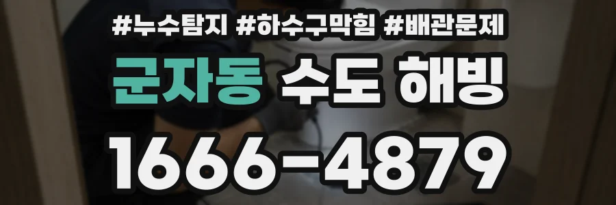 군자동 수도 해빙