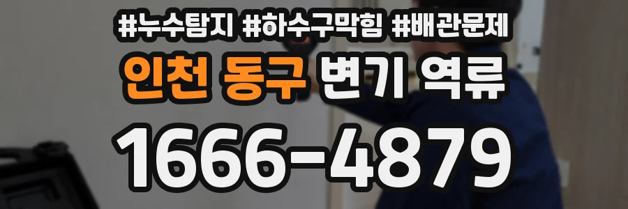 인천 동구 변기 역류