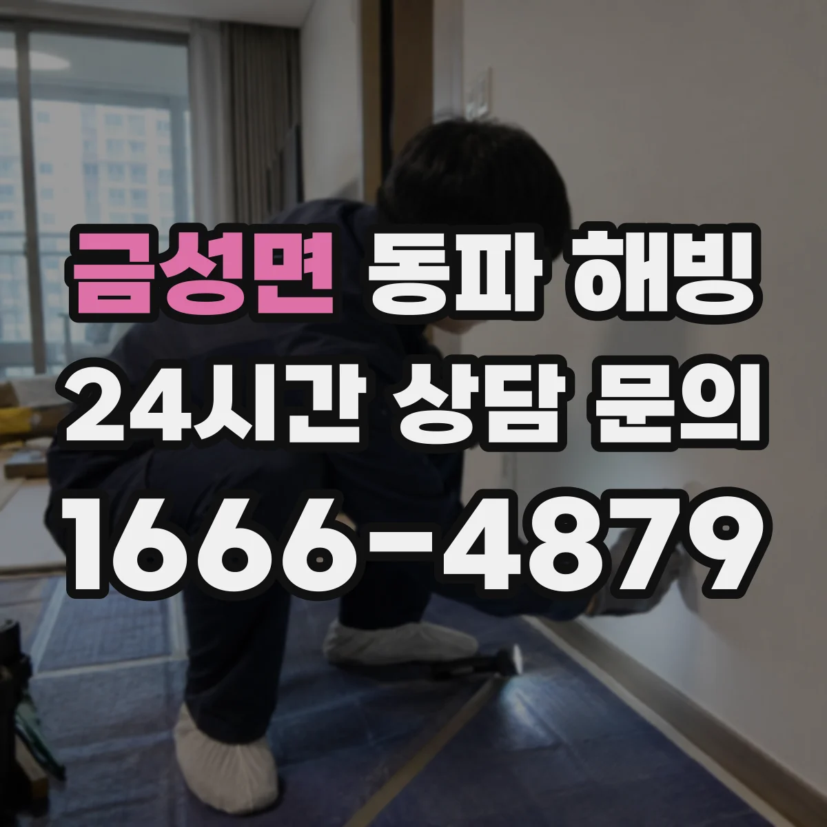금성면 동파 해빙