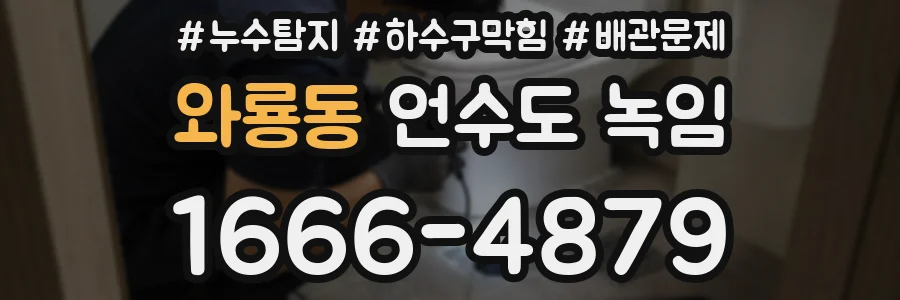 와룡동 언수도 녹임