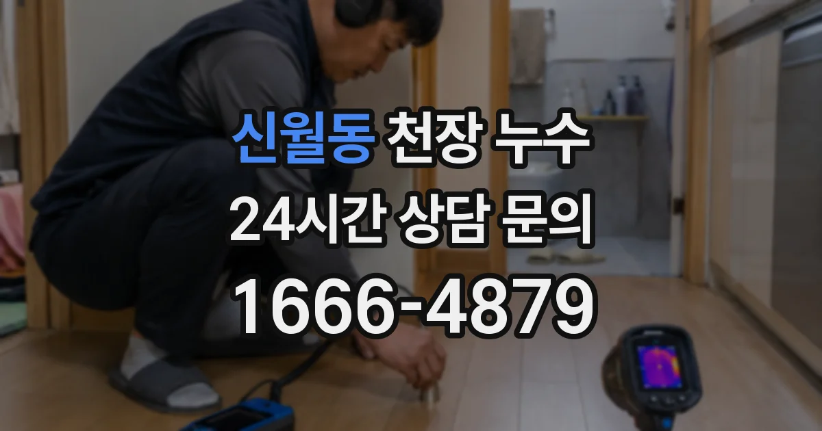 신월동 천장 누수