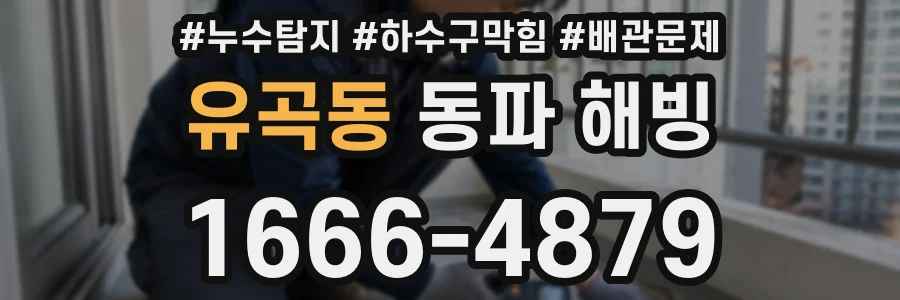 유곡동 동파 해빙