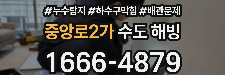 중앙로2가 수도 해빙