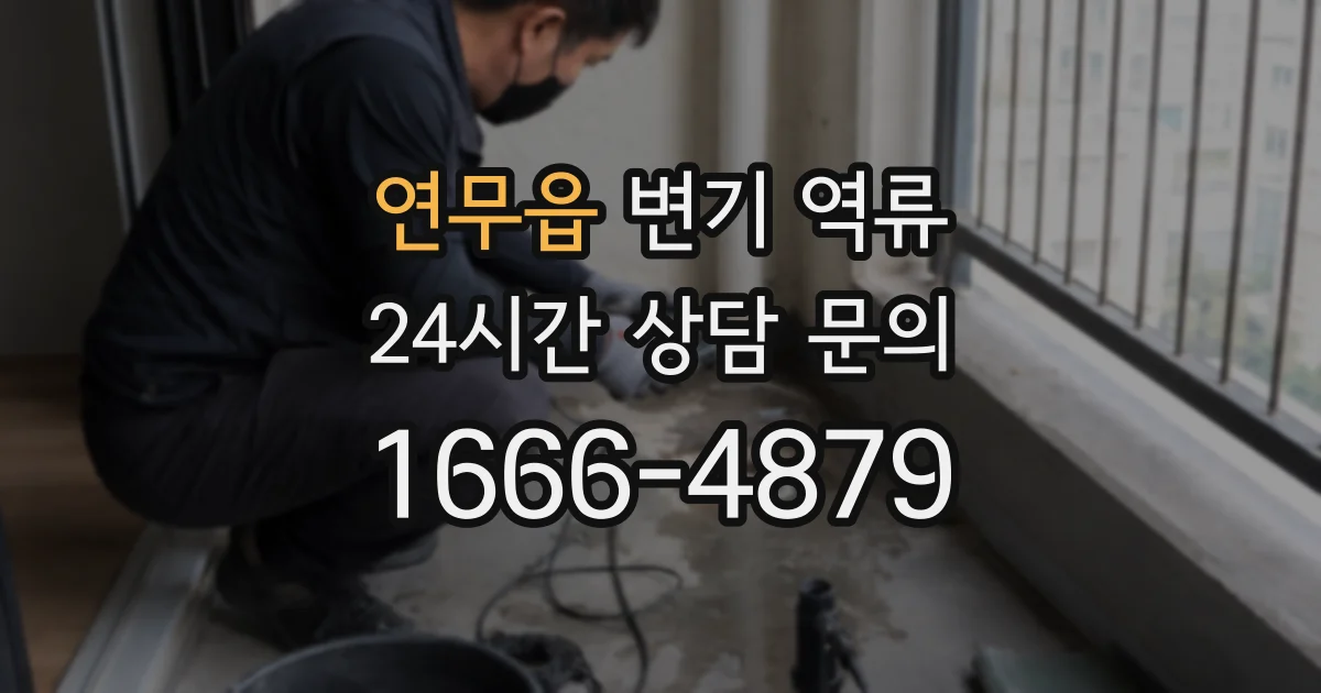 연무읍 변기 역류
