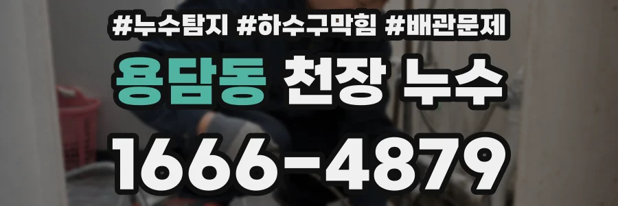 용담동 천장 누수