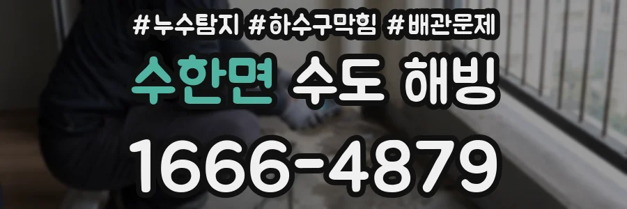 수한면 수도 해빙