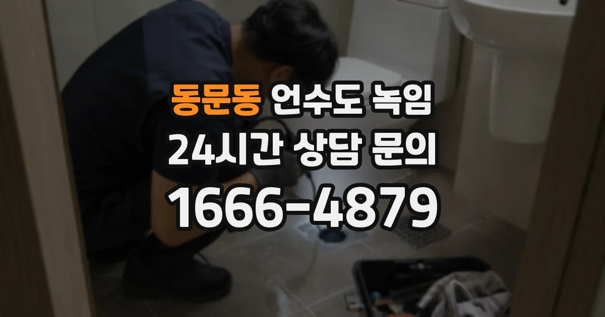 동문동 언수도 녹임