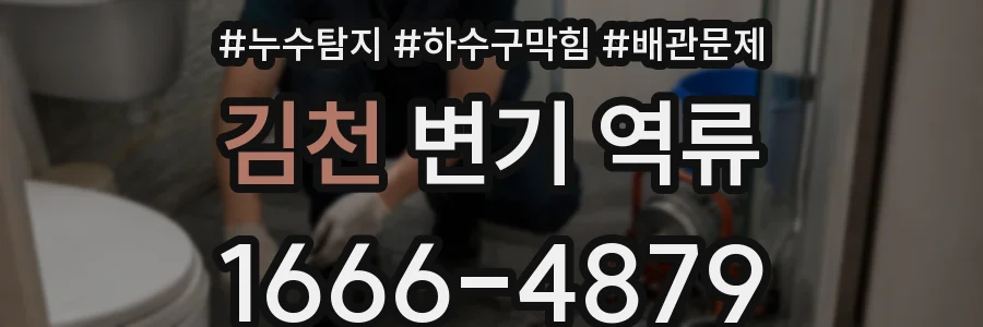김천 변기 역류