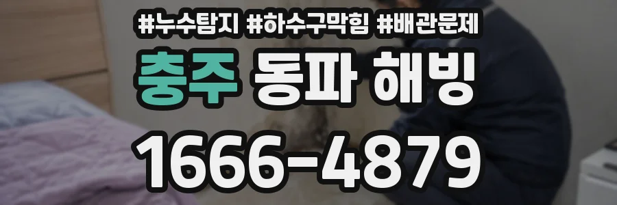 충주 동파 해빙