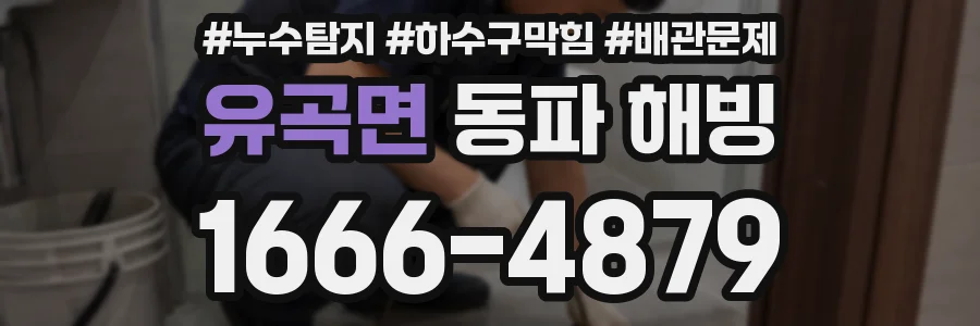 유곡면 동파 해빙