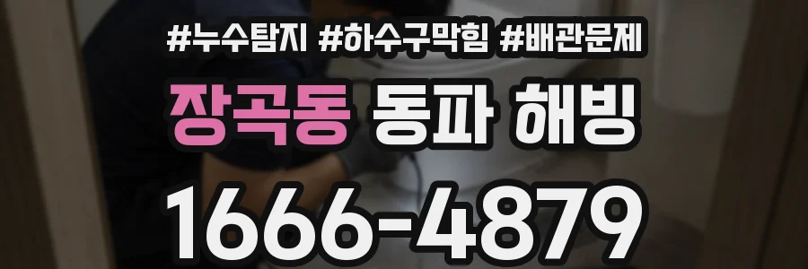 장곡동 동파 해빙