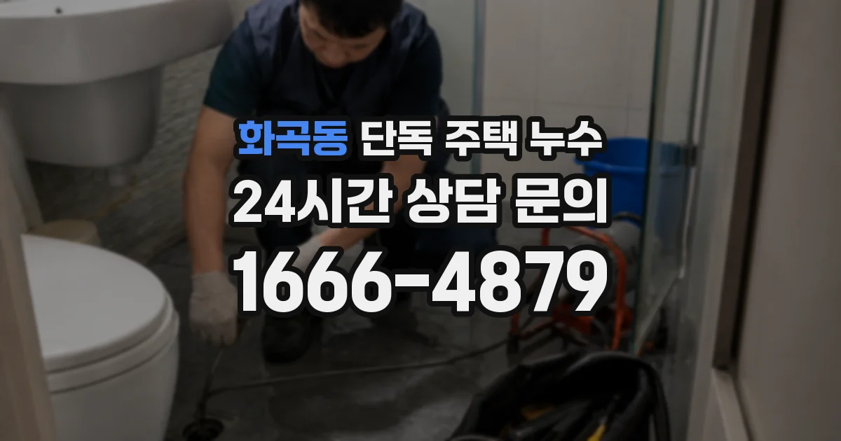 화곡동 단독 주택 누수