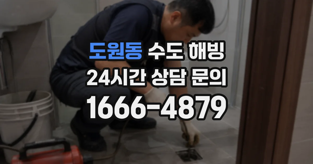 도원동 수도 해빙