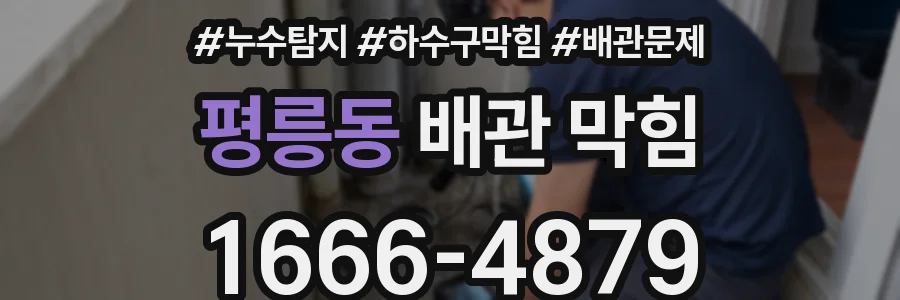 평릉동 배관 막힘