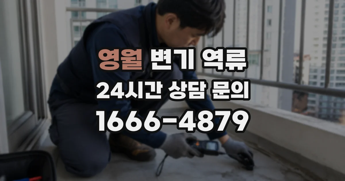 영월 변기 역류