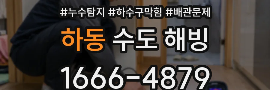 하동 수도 해빙