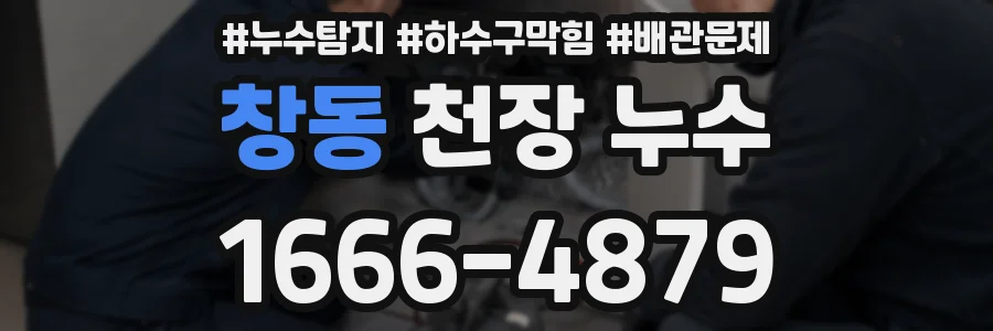 창동 천장 누수