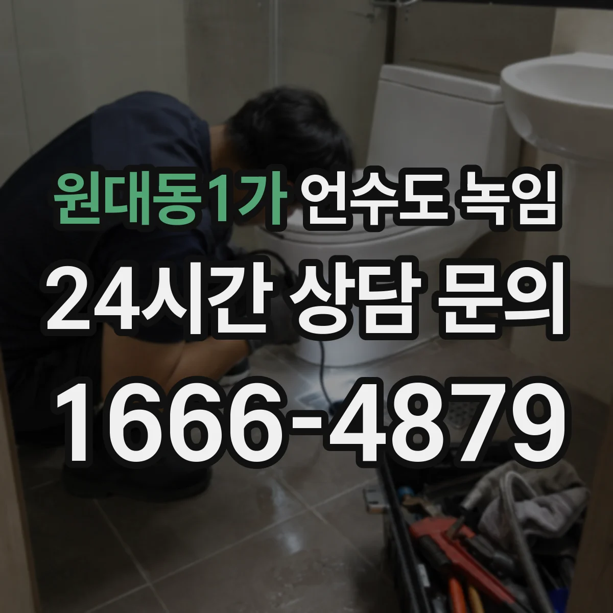 원대동1가 언수도 녹임