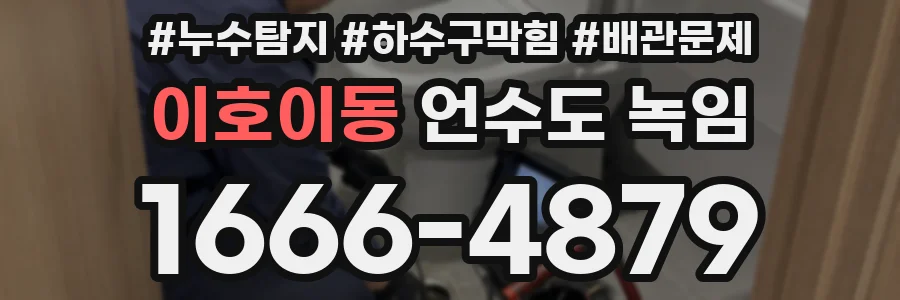 이호이동 언수도 녹임