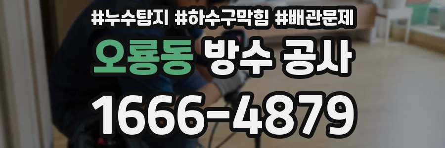 오룡동 방수 공사
