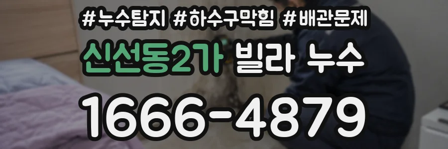신선동2가 빌라 누수