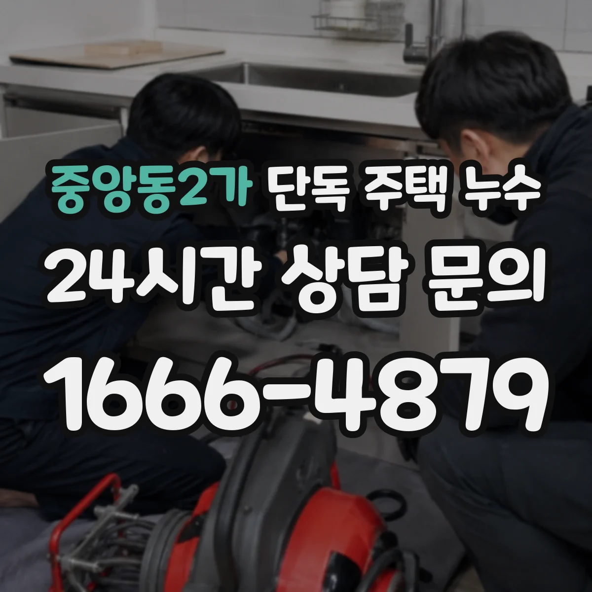 중앙동2가 단독 주택 누수