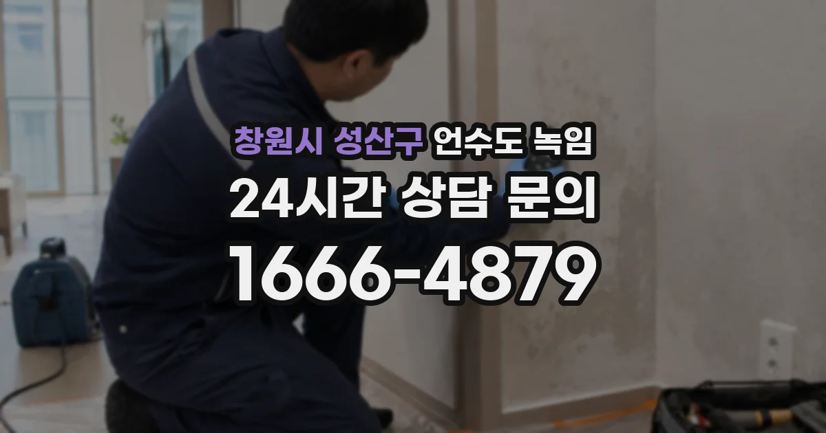 창원시 성산구 언수도 녹임
