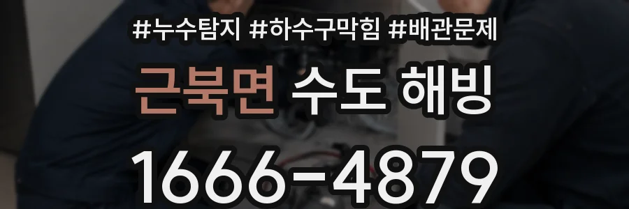 근북면 수도 해빙