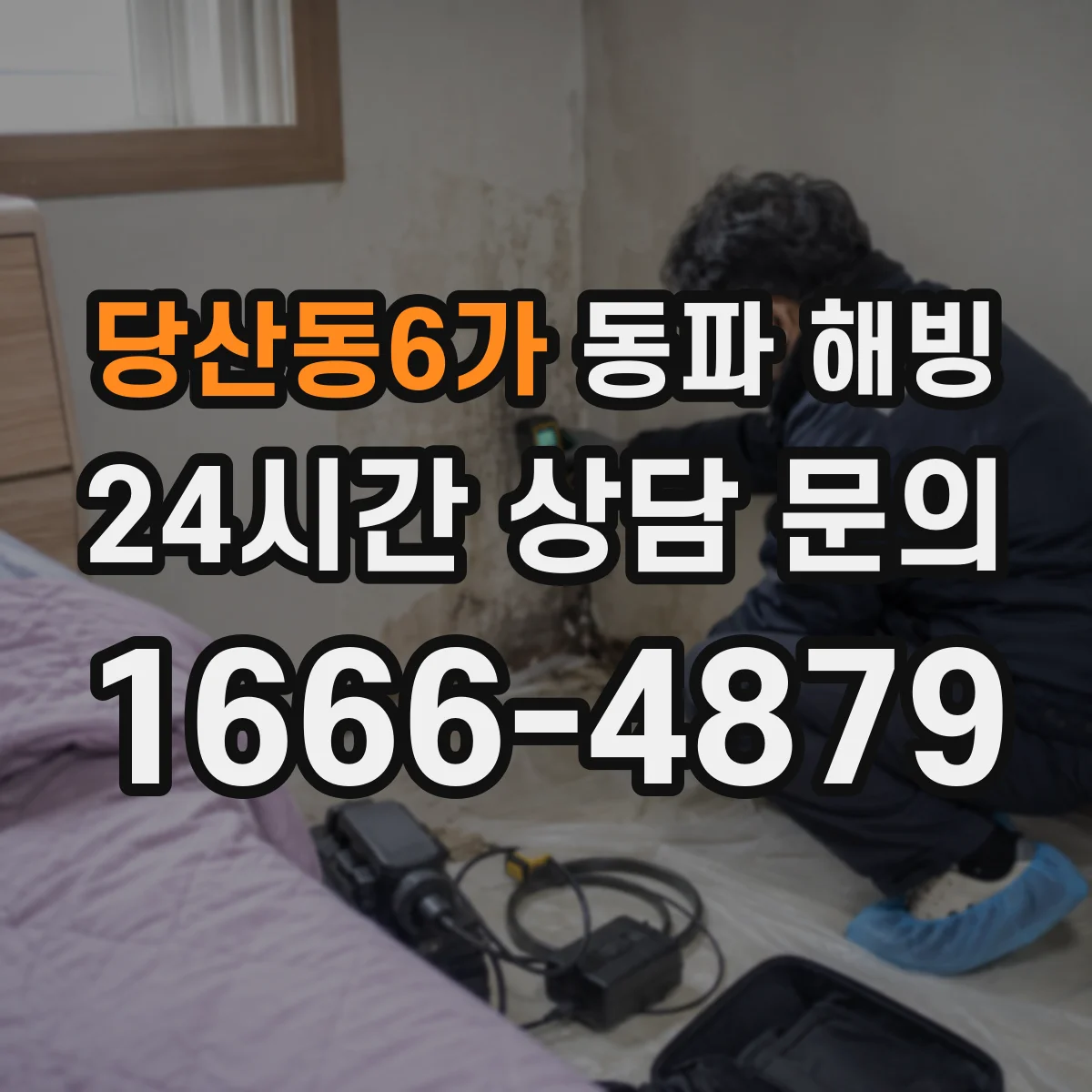 당산동6가 동파 해빙