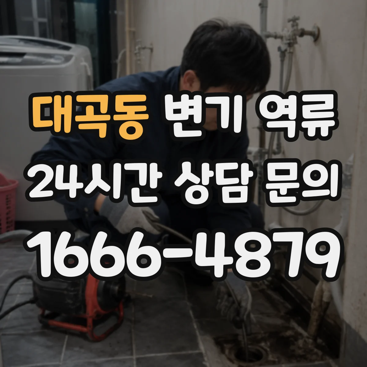 대곡동 변기 역류