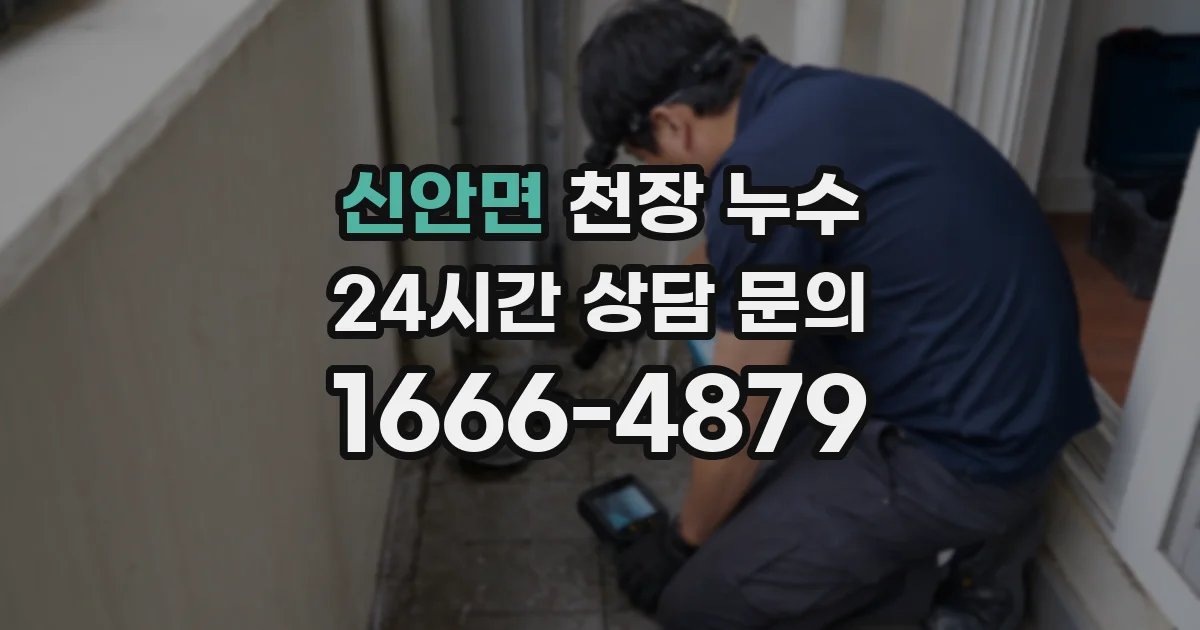 신안면 천장 누수