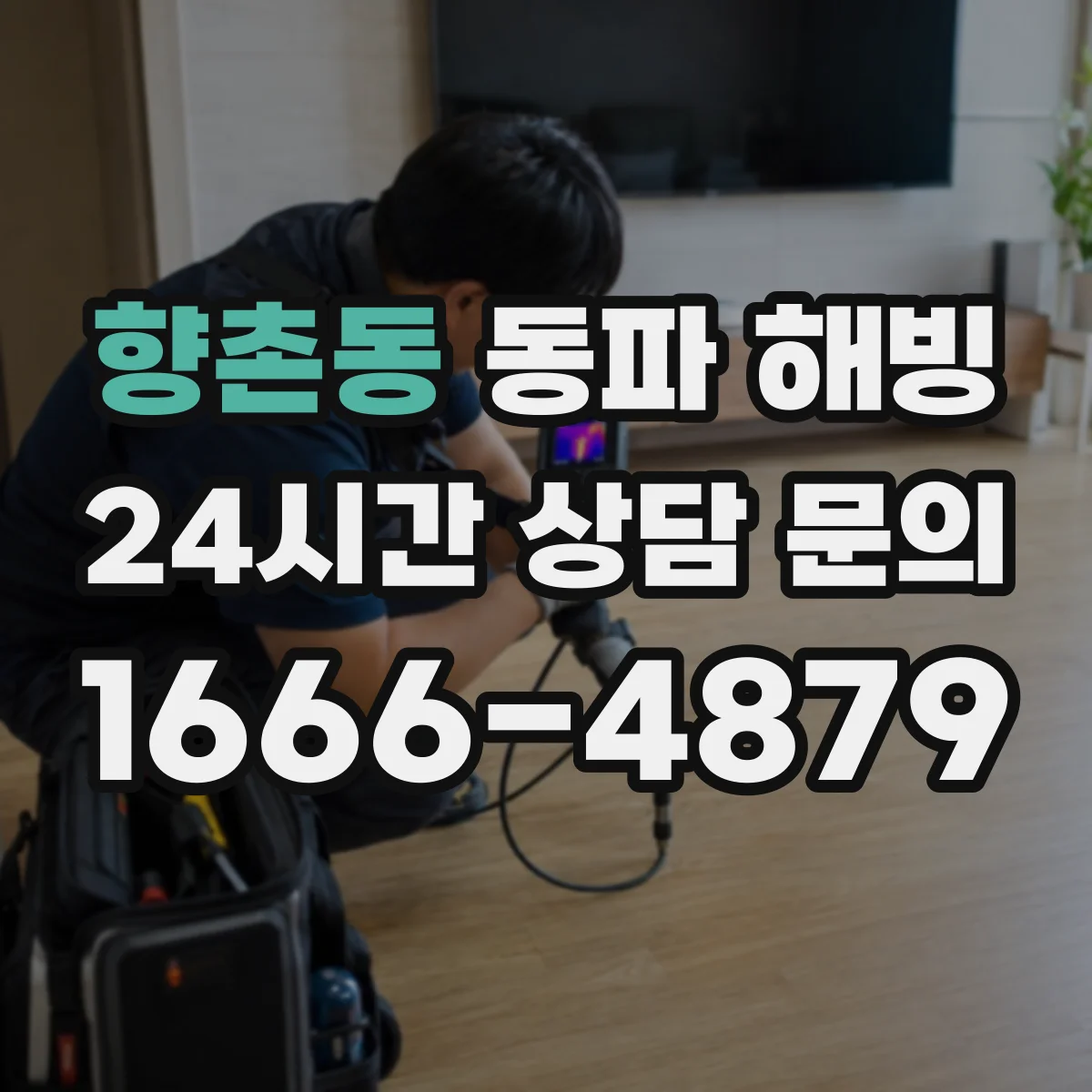 향촌동 동파 해빙