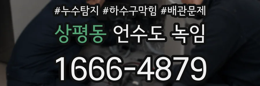 상평동 언수도 녹임