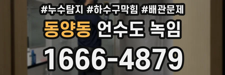 동양동 언수도 녹임