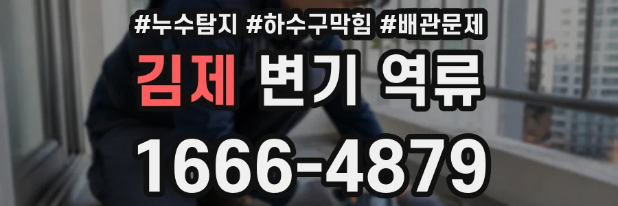 김제 변기 역류