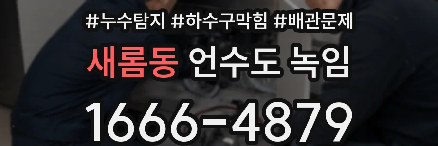 새롬동 언수도 녹임
