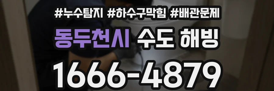 동두천시 수도 해빙