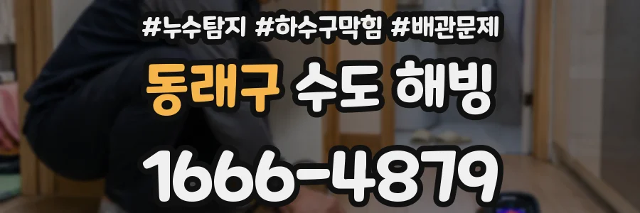동래구 수도 해빙
