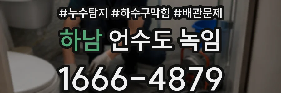 하남 언수도 녹임
