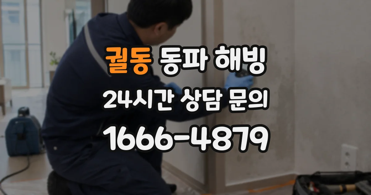 궐동 동파 해빙