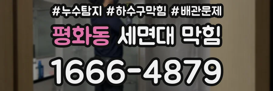 평화동 세면대 막힘