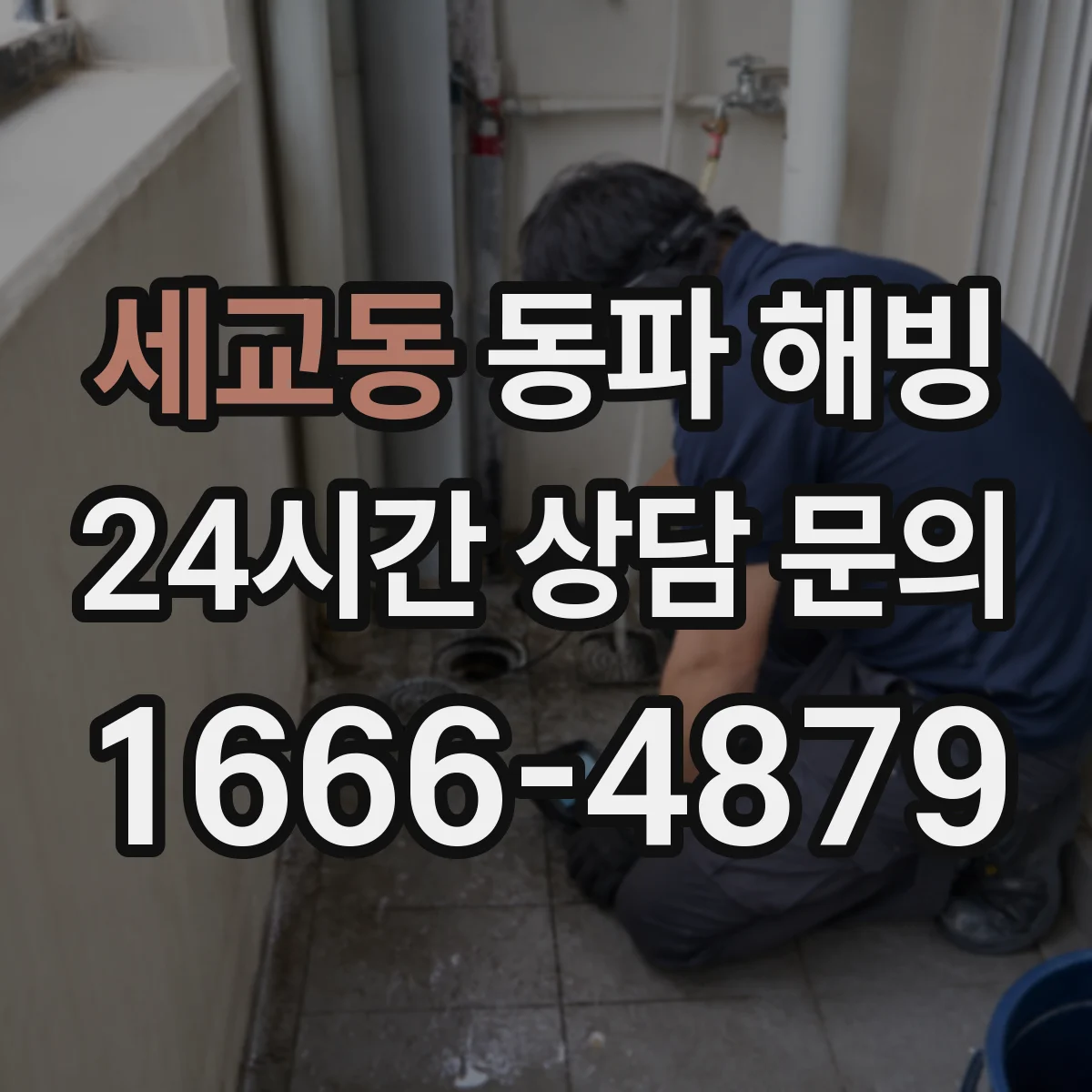 세교동 동파 해빙