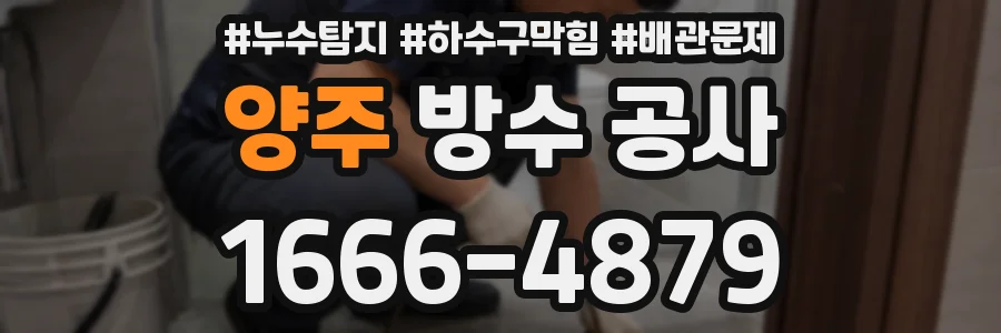 양주 방수 공사