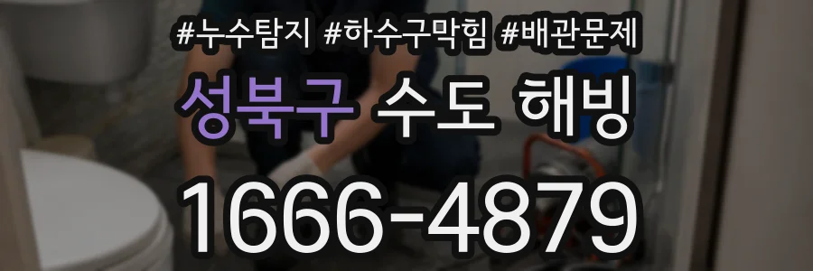 성북구 수도 해빙