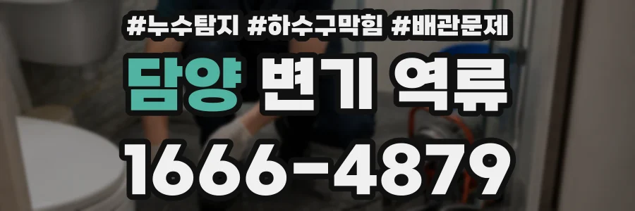 담양 변기 역류