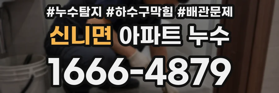 신니면 아파트 누수